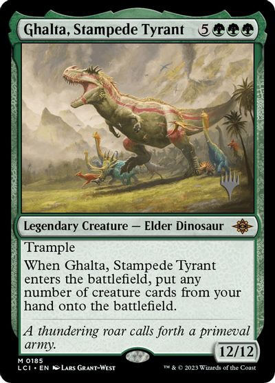 Ghalta, Stampede Tyrant card art