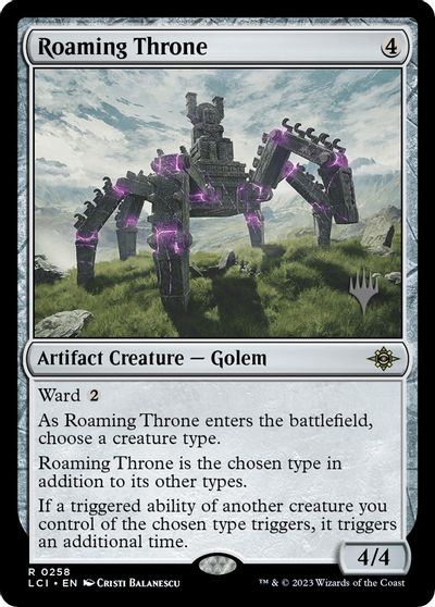 Roaming Throne card art
