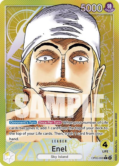 Enel (098) (Alternate Art) card art