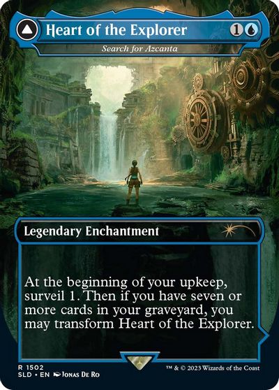 Heart of the Explorer - Search for Azcanta card art