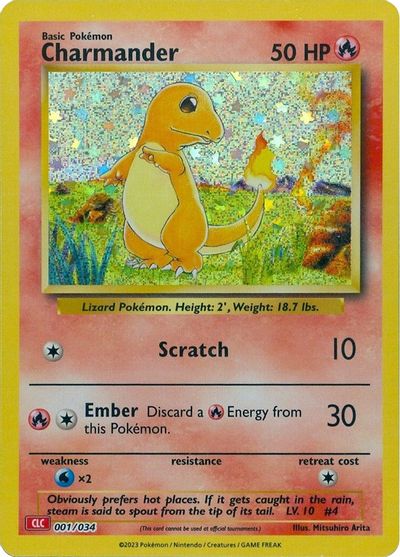 Charmander card art