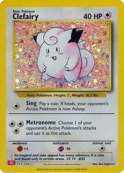 Clefairy card art