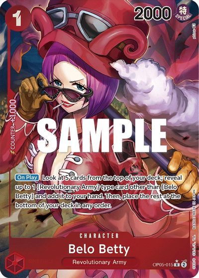 Belo Betty (015) (Alternate Art) card art