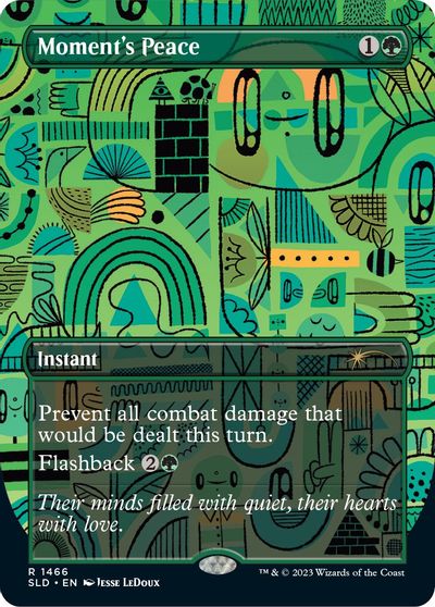 Moment's Peace card art