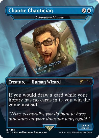 Chaotic Chaotician - Laboratory Maniac card art