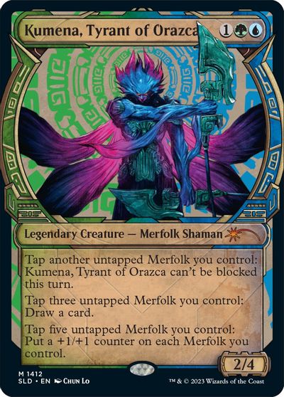 Kumena, Tyrant of Orazca card art