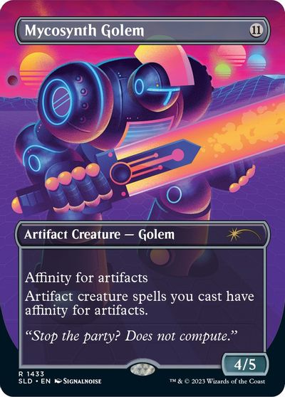 Mycosynth Golem card art