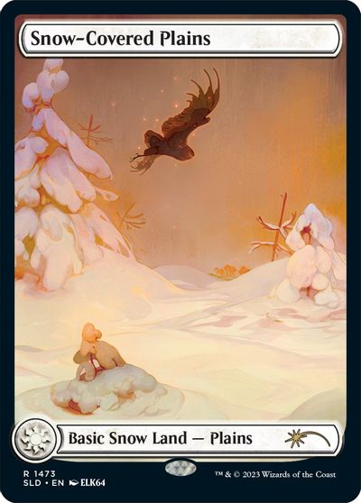 Snow-Covered Plains (1473) card art