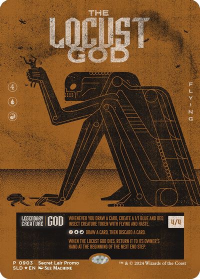 The Locust God card art