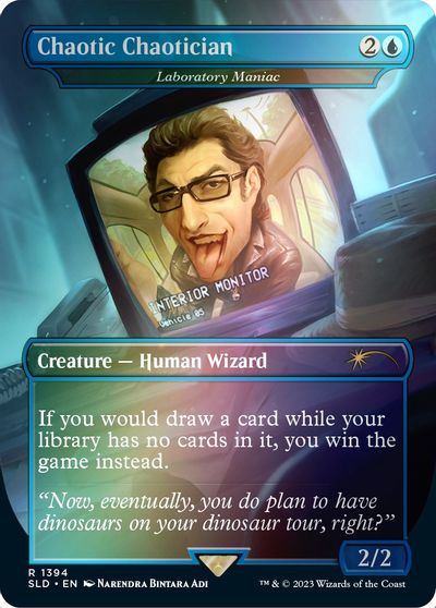 Chaotic Chaotician - Laboratory Maniac (Rainbow Foil) card art