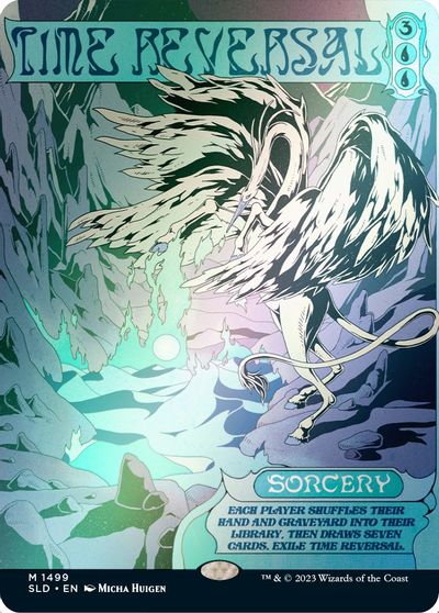 Time Reversal (Rainbow Foil) card art