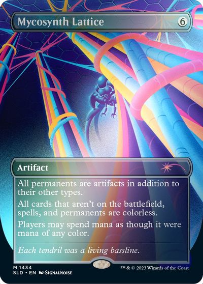 Mycosynth Lattice (Rainbow Foil) card art