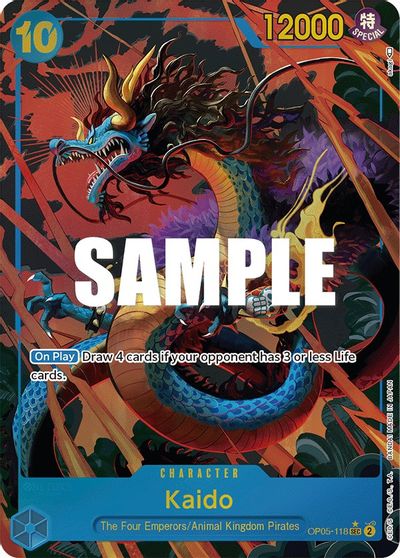 Kaido (118) (Alternate Art) card art