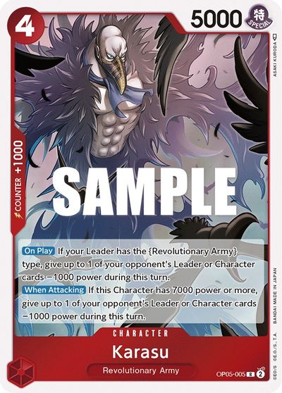 Karasu card art