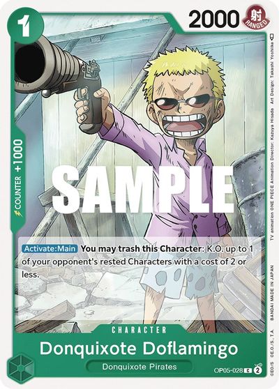 Donquixote Doflamingo (028) card art