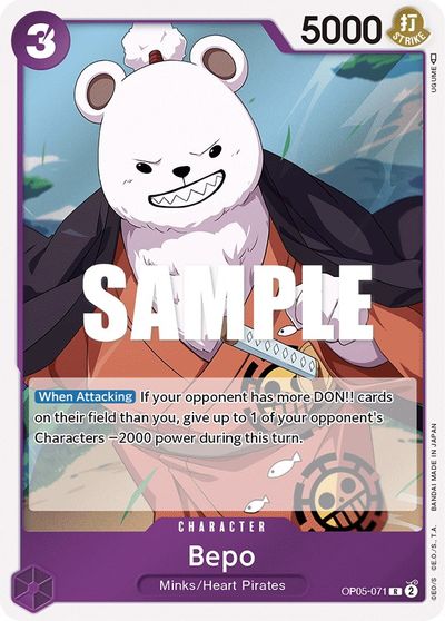 Bepo card art