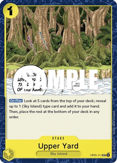 Upper Yard card art