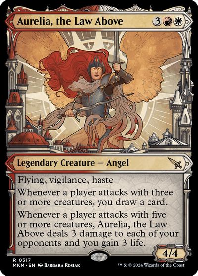 Aurelia, the Law Above (Showcase) (0317) card art