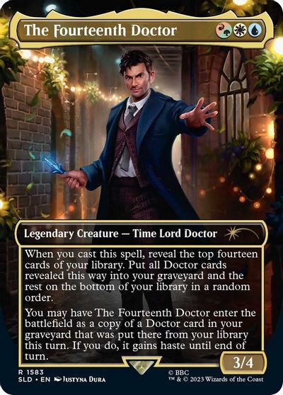 The Fourteenth Doctor card art