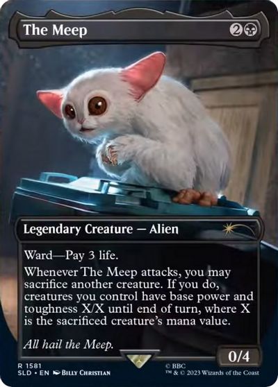The Meep card art