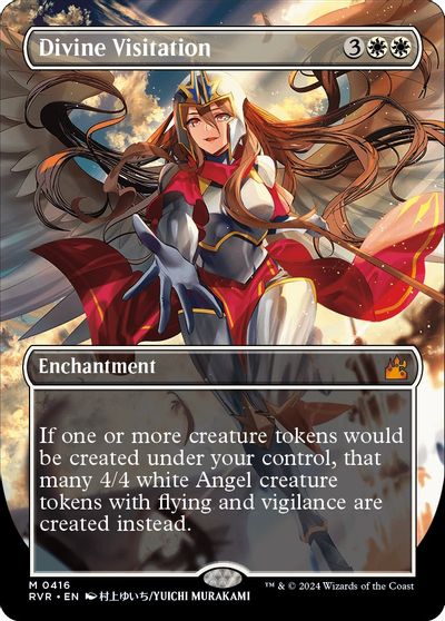 Divine Visitation (Anime Borderless) card art