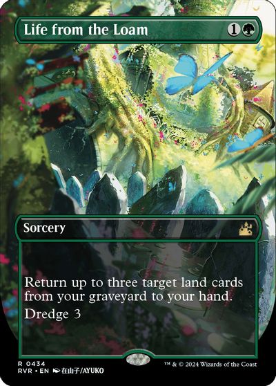 Life from the Loam (Anime Borderless) card art