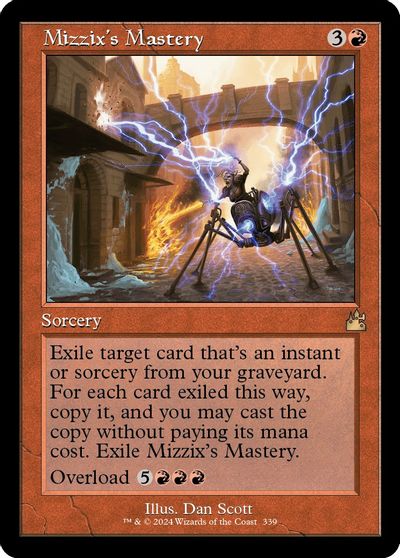 Mizzix's Mastery (Retro Frame) card art
