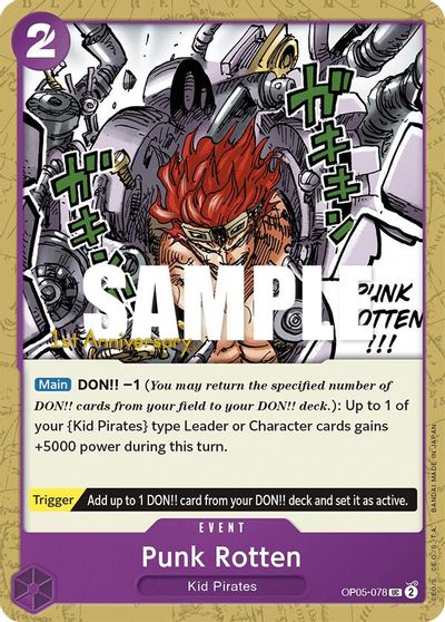 Punk Rotten card art