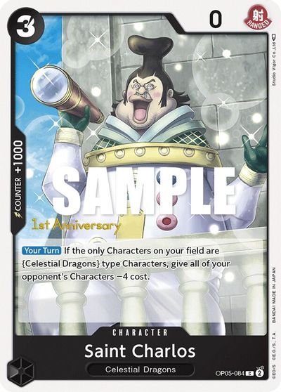 Saint Charlos card art