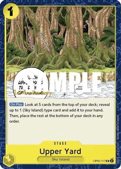 Upper Yard card art