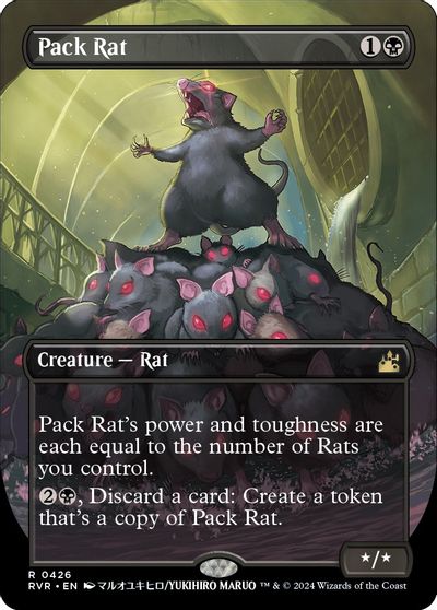 Pack Rat (Anime Borderless) card art