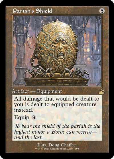 Pariah's Shield (Retro Frame) card art