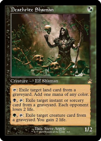 Deathrite Shaman (Retro Frame) card art
