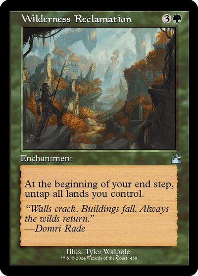 Wilderness Reclamation (Retro Frame) card art