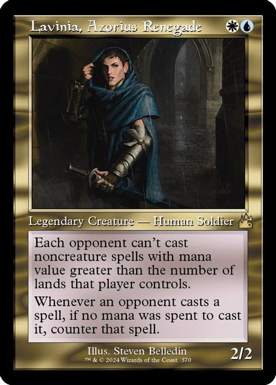 Lavinia, Azorius Renegade (Retro Frame) card art