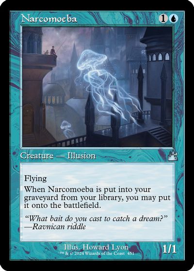 Narcomoeba (Retro Frame) card art