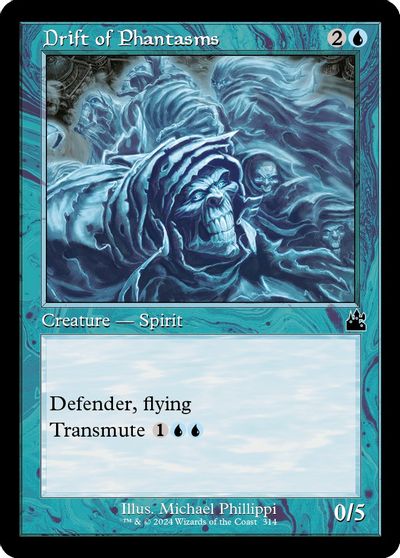 Drift of Phantasms (Retro Frame) card art