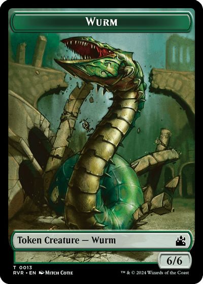 Wurm Token card art