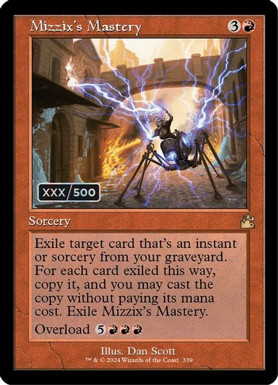 Mizzix's Mastery (Retro Frame) (Serial Numbered) card art