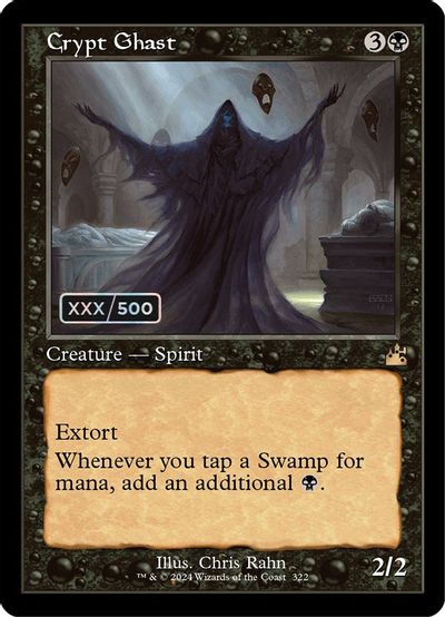 Crypt Ghast (Retro Frame) (Serial Numbered) card art
