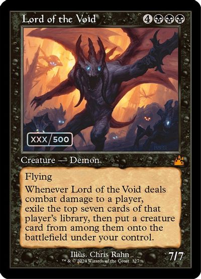Lord of the Void (Retro Frame) (Serial Numbered) card art