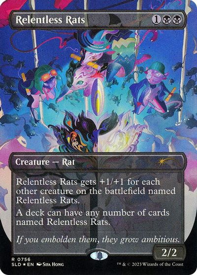 Relentless Rats (756) card art