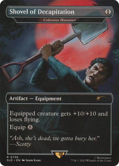 Shovel of Decapitation - Colossus Hammer card art
