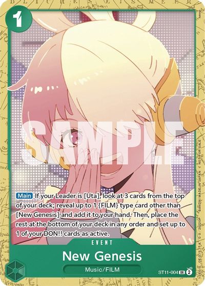 New Genesis (Starter Deck 11: Uta Deck Battle) card art