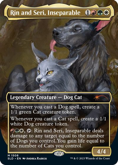 Rin and Seri, Inseparable (1508) card art