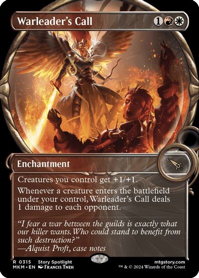 Warleader's Call (Showcase) card art
