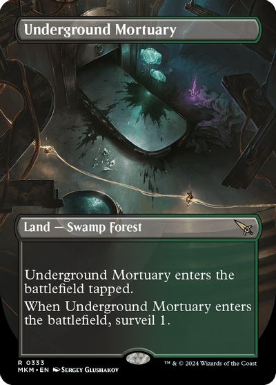 Underground Mortuary (Borderless) card art