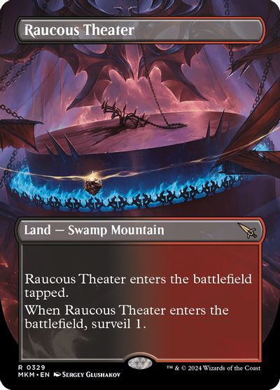 Raucous Theater (Borderless) card art