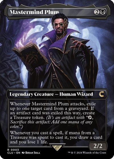 Mastermind Plum (Borderless) card art