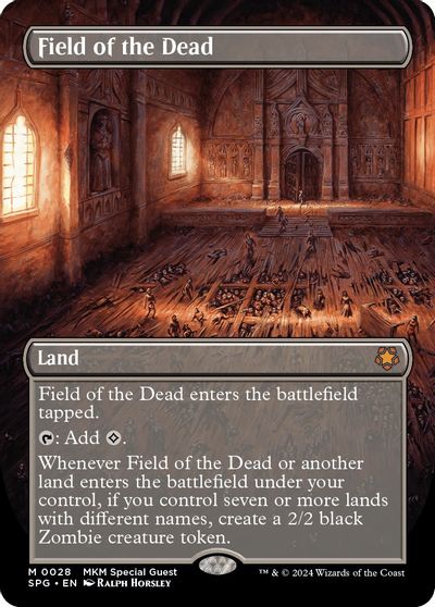 Field of the Dead (Borderless) card art